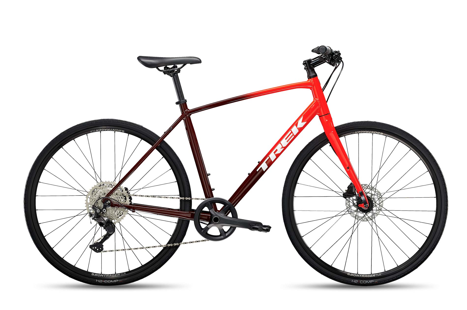 Xe-đạp-thể-thao-thành-phố-Trek-FX-3-Disc-2022-fitness-bike-red